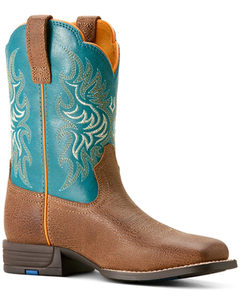 Ariat Girls' Outrider Western Boots - Broad Square Toe