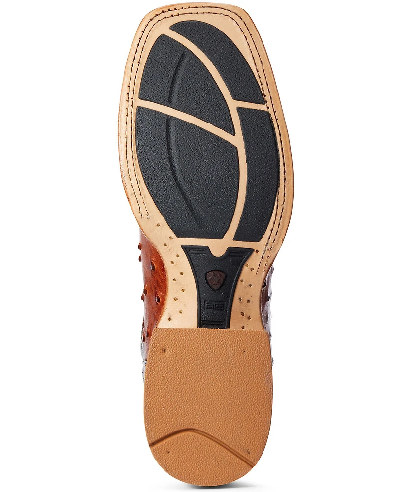 Ariat Men's Gallup Brandy Western Boots - Broad Square Toe