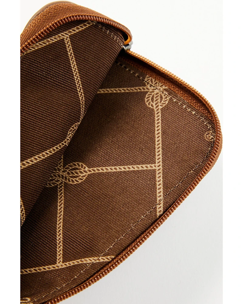 Wrangler X Boot Barn Women's Southwestern Print Mini Zip Wallet