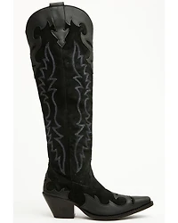 Dingo Women's Drama Queen Overlay Tall Western Boots