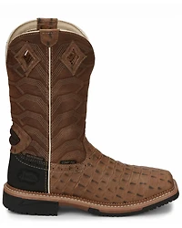 Justin Men's Derrickman Western Work Boots - Composite Toe