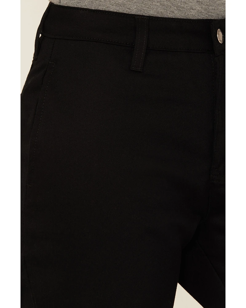 Dickies Women's Mid Rise Straight Stretch Twill Work Pants