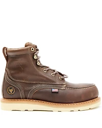 Hawx Men's USA Moc Wedge Value Work Boots - Steel Toe