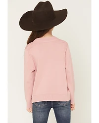 Shyanne Girls' Horse Pullover Knit Sweater
