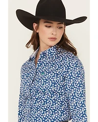 Ariat Women's Kirby Floral Print Long Sleeve Button-Down Stretch Western Shirt
