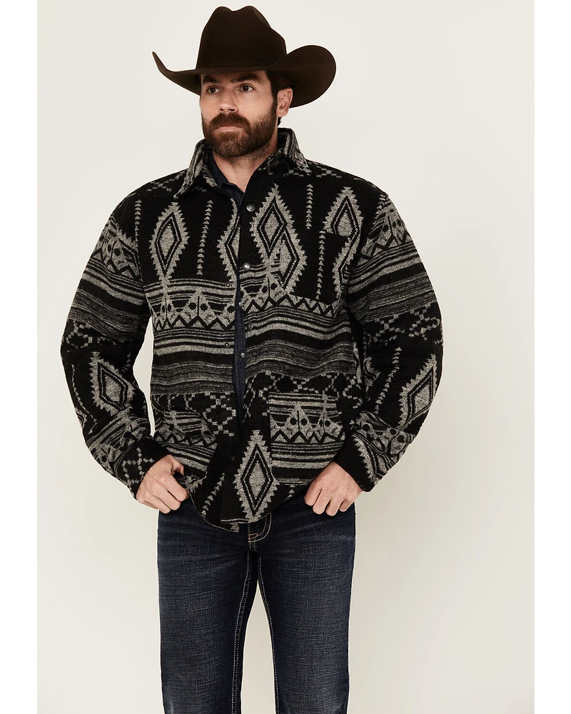 Outback Trading Co Men's Luca Southwestern Print Shacket