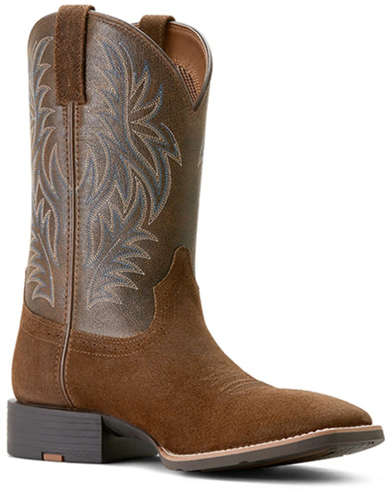 Ariat Men's Sport Performance Western Boots - Broad Square Toe