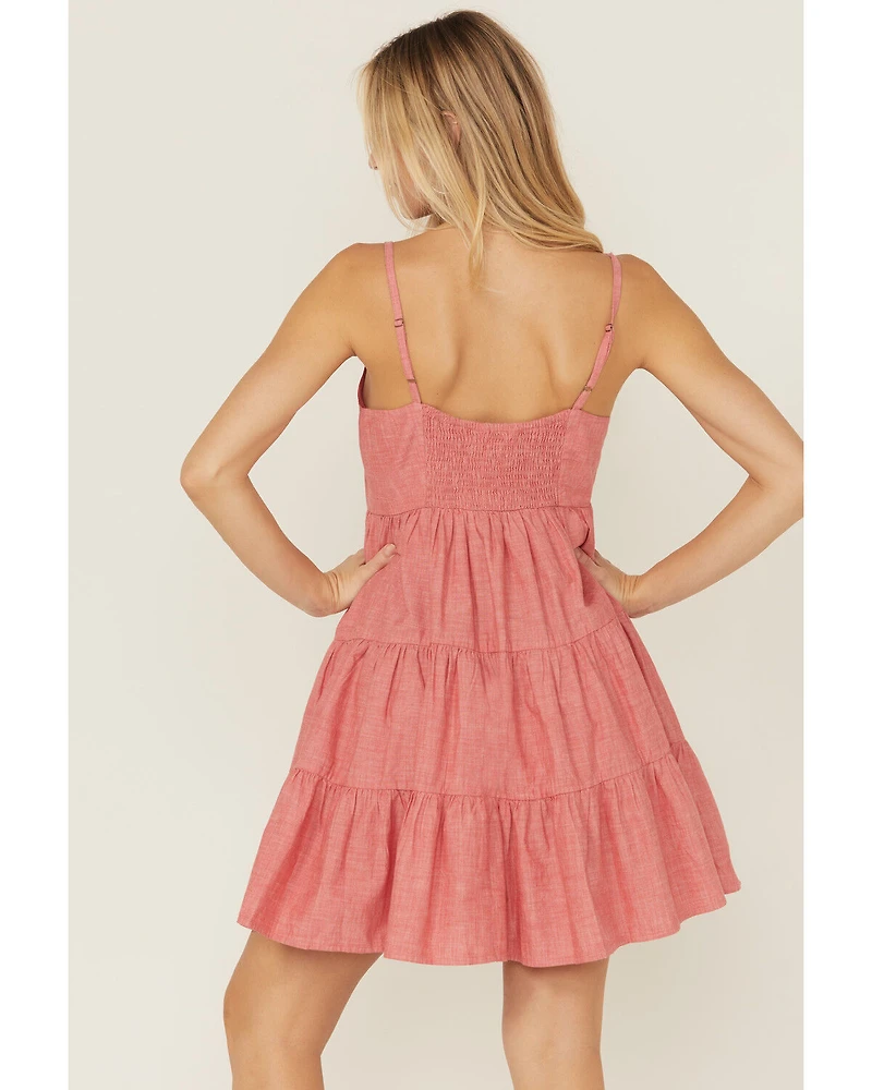Wrangler Retro Women's Tiered Mini Dress