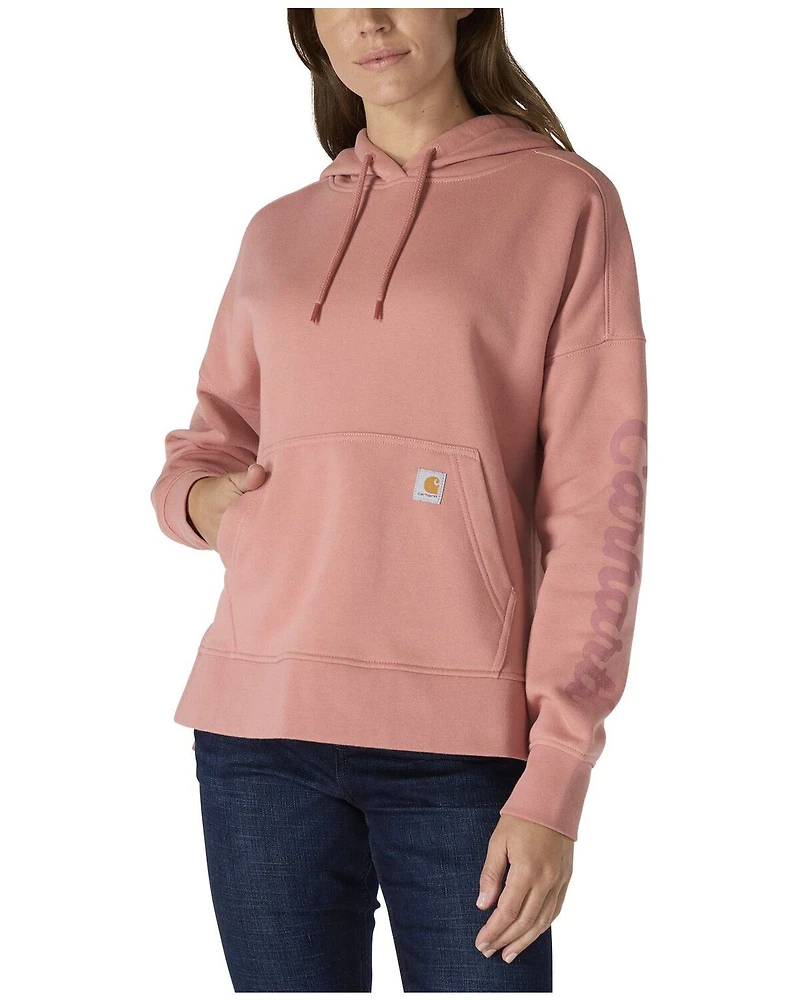 Carhartt Women's Oversized Midweight Graphic Work Hoodie