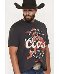 Wrangler X Coors Banquet Men's Not My First Short Sleeve Graphic T-Shirt