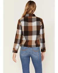 Idyllwind Women's Plaid Print Pocket Days Shacket