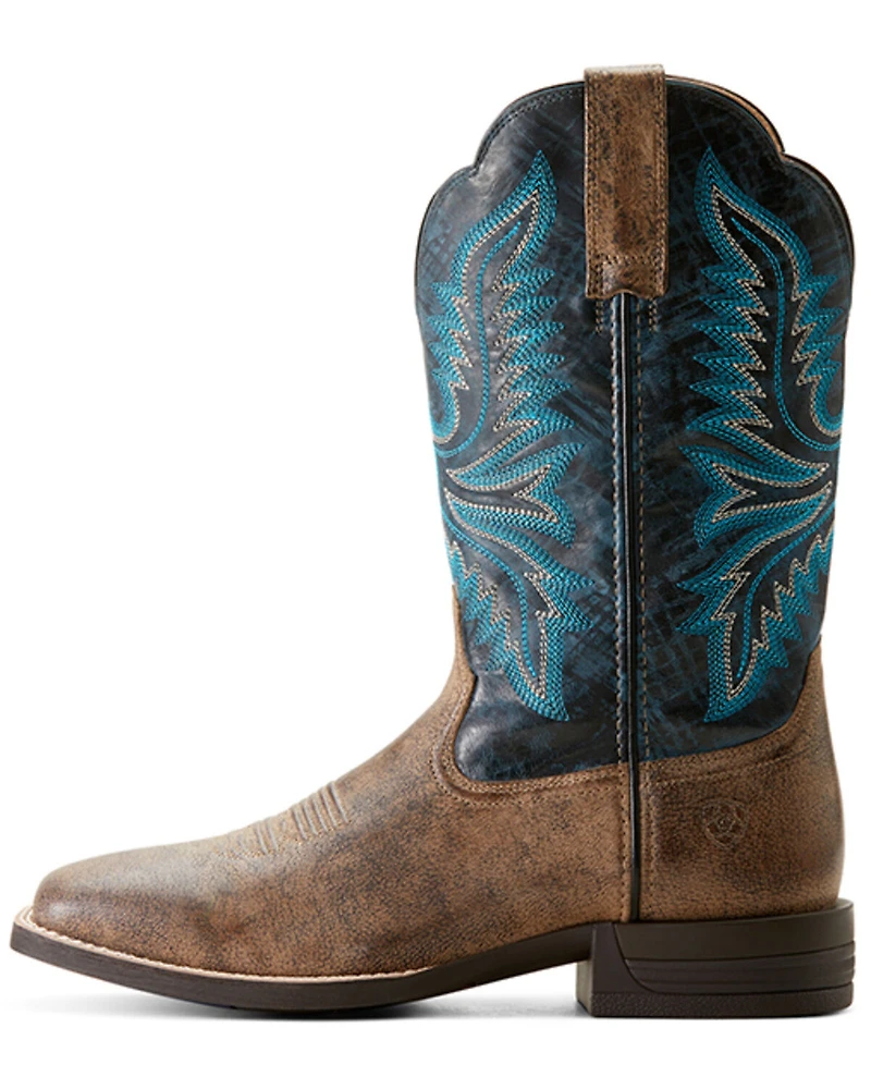 Ariat Men's Brush Creek Performance Western Boots - Broad Square Toe