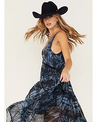 Free People Women's Julianna Abstract Print Maxi Dress