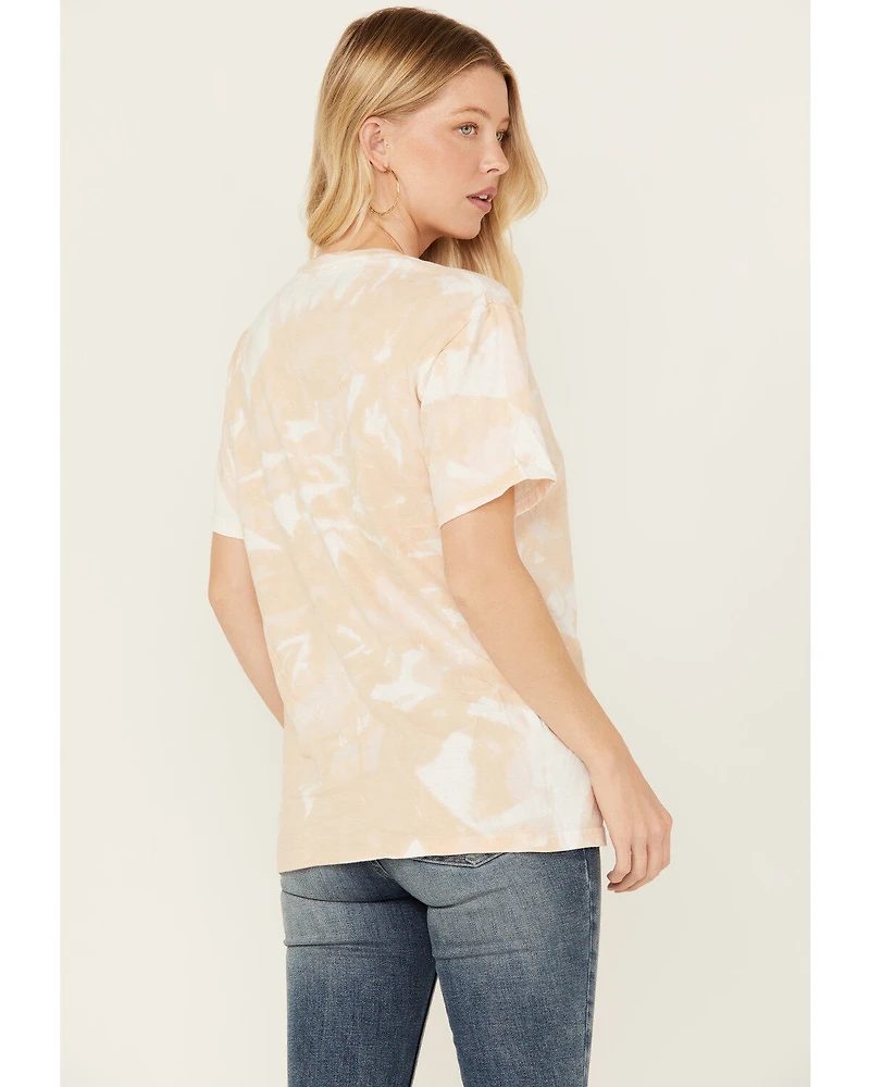 Bohemian Cowgirl Women's Rodeo Bleached Short Sleeve Graphic Tee