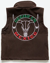 Cowboy Hardware Toddler Boys' Hecho en Mexico Softshell Vest