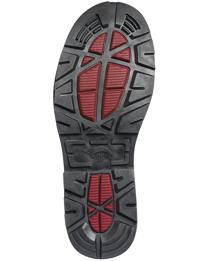 Avenger Men's Hammer Waterproof Western Work Boots - Carbon Toe