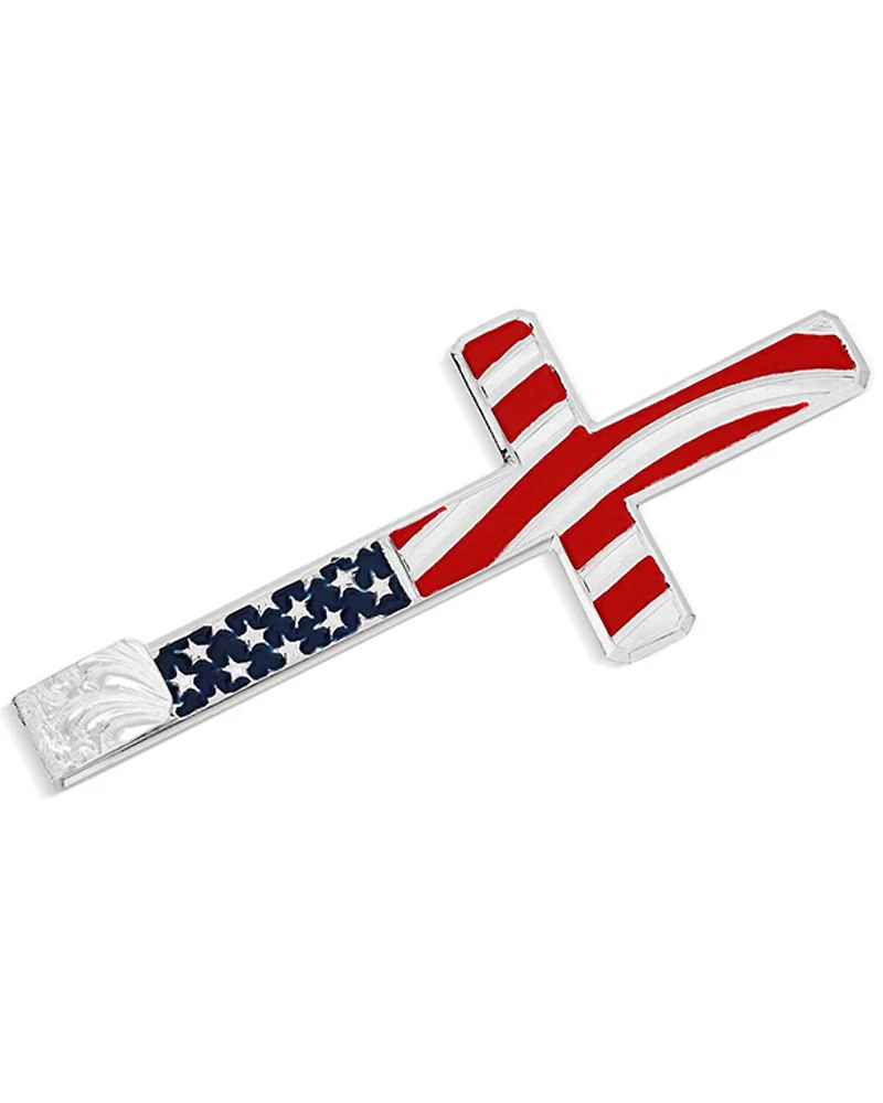 Montana Silversmiths Men's American Made Faith Hat Cross Accessory