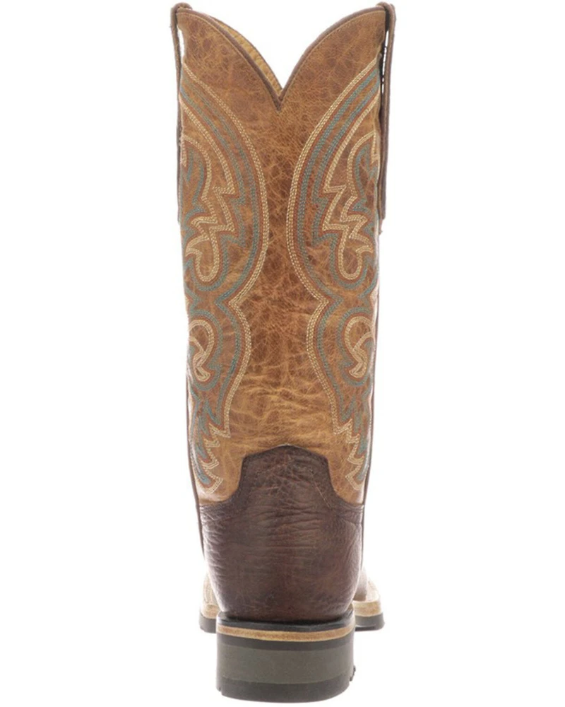 Lucchese Women's Ruth Cowhide Leather Western Boot - Square Toe