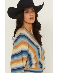 Shyanne Women's Striped Dolman Sleeve Sweater
