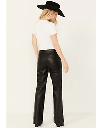 Free People Women's Uptown High Rise Slim Bootcut Pants