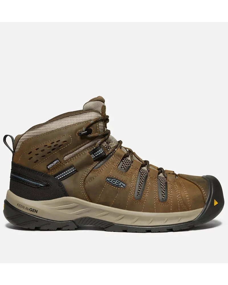 Keen Men's Flint II Waterproof Work Boots - Steel Toe