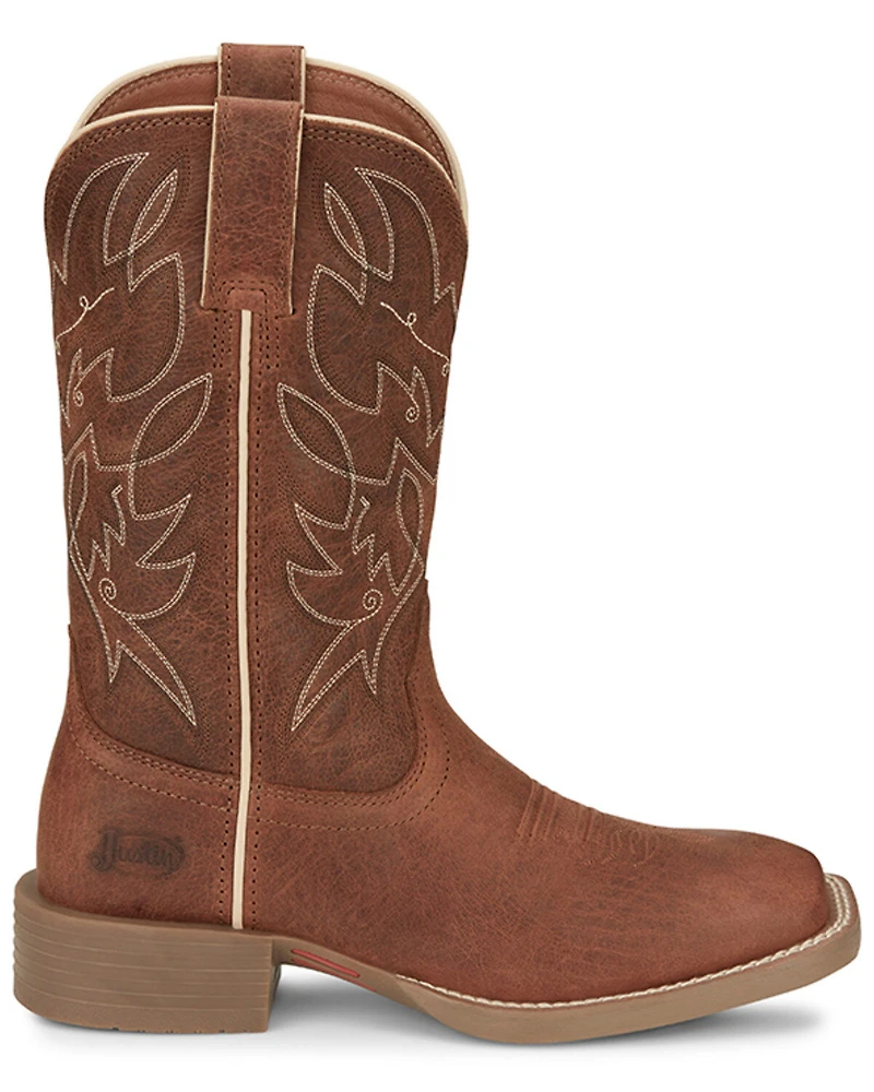Justin Women's Halter Western Boots - Broad Square Toe