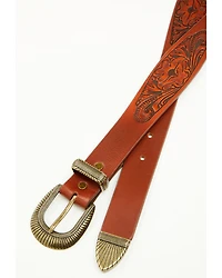 Shyanne Women's Hazel Embossed Scalloped Belt