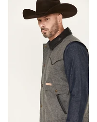 Powder River Outfitters Men's Heathered Wool Vest