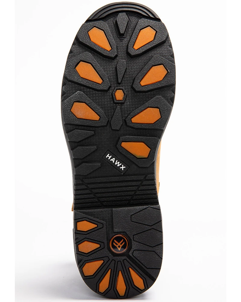 Hawx Men's 6" Lace-To-Toe Hiker Boots - Round Toe