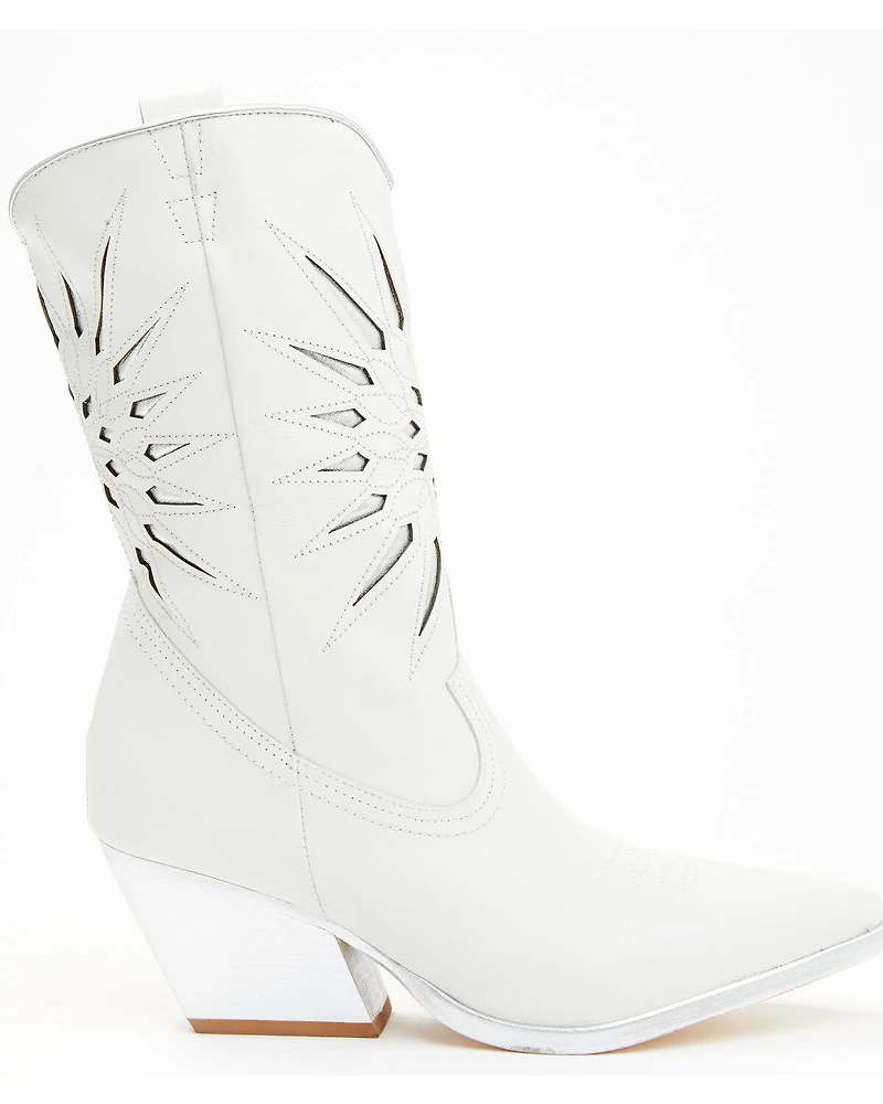 Golo Women's Mae Sun Inlay Western Fashion Boots - Snip Toe