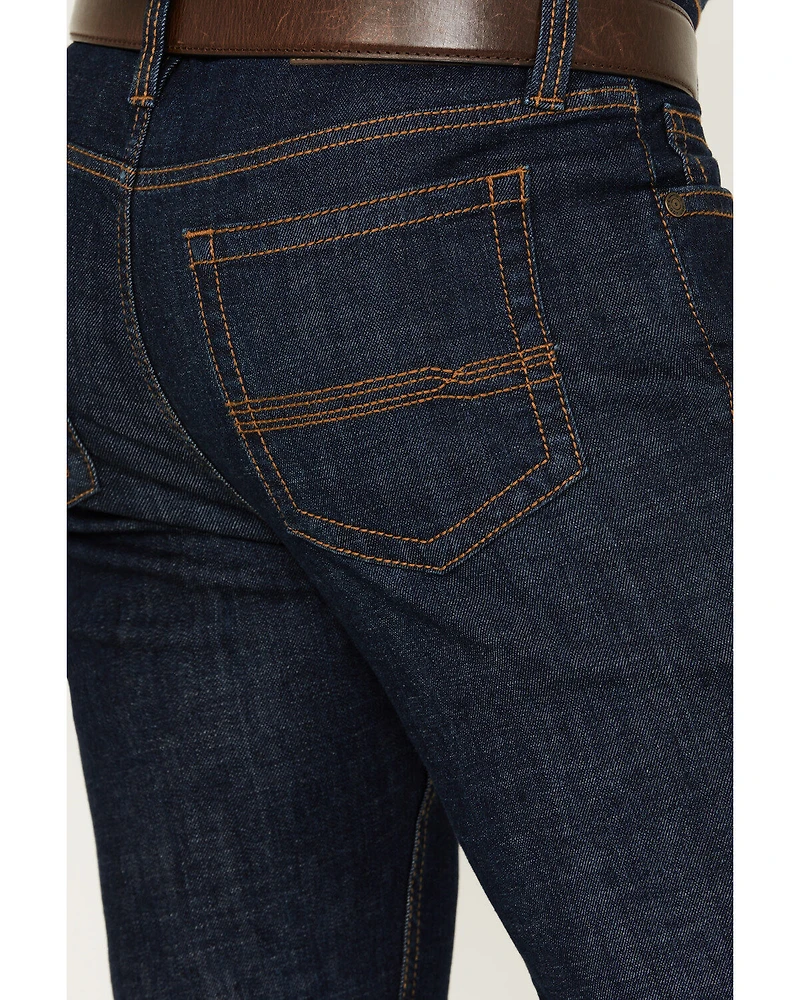 Cody James Men's Showdown Wash Jackson Slim Straight Stretch Denim Jeans