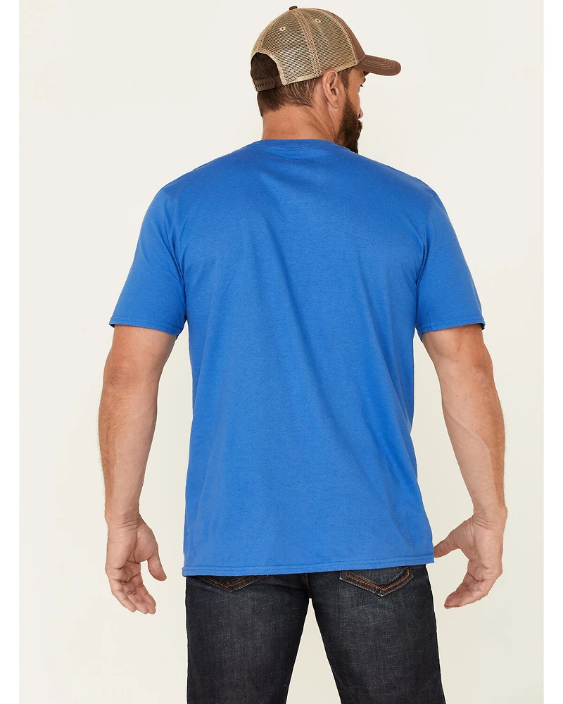 Moonshine Spirit Men's Best Shot Graphic Short Sleeve T-Shirt