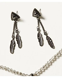 Shyanne Women's Enchanted Forest Diamond Chain Jewelry Set - 2 Piece