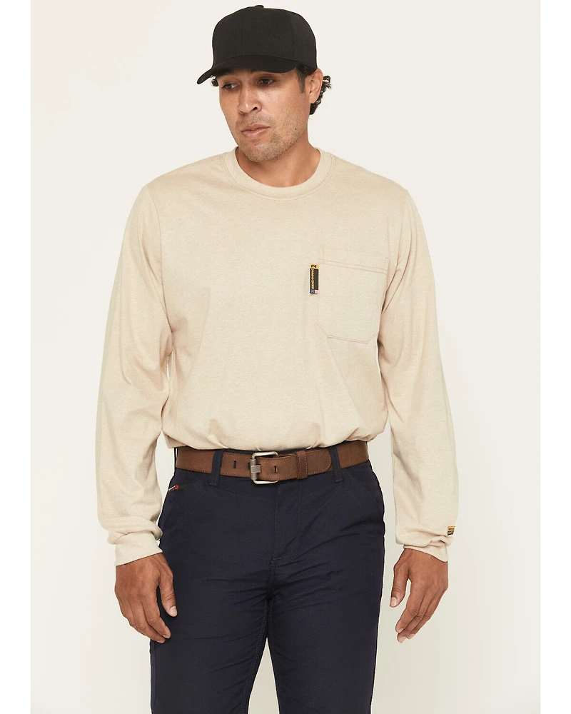 Benchmark FR Men's Ford Shale of South Texas Long Sleeve Work T-Shirt