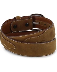 Silver Creek Men's Billet Overlay Western Belt