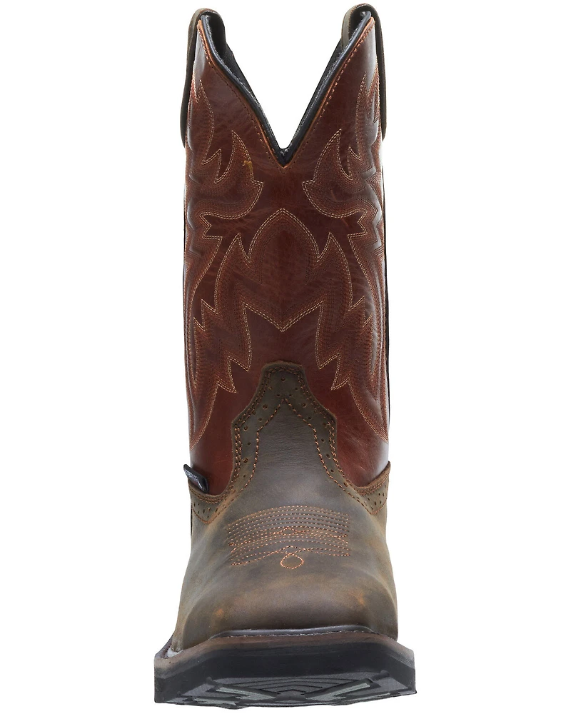 Wolverine Men's Rancher Waterproof Western Work Boots - Steel Toe