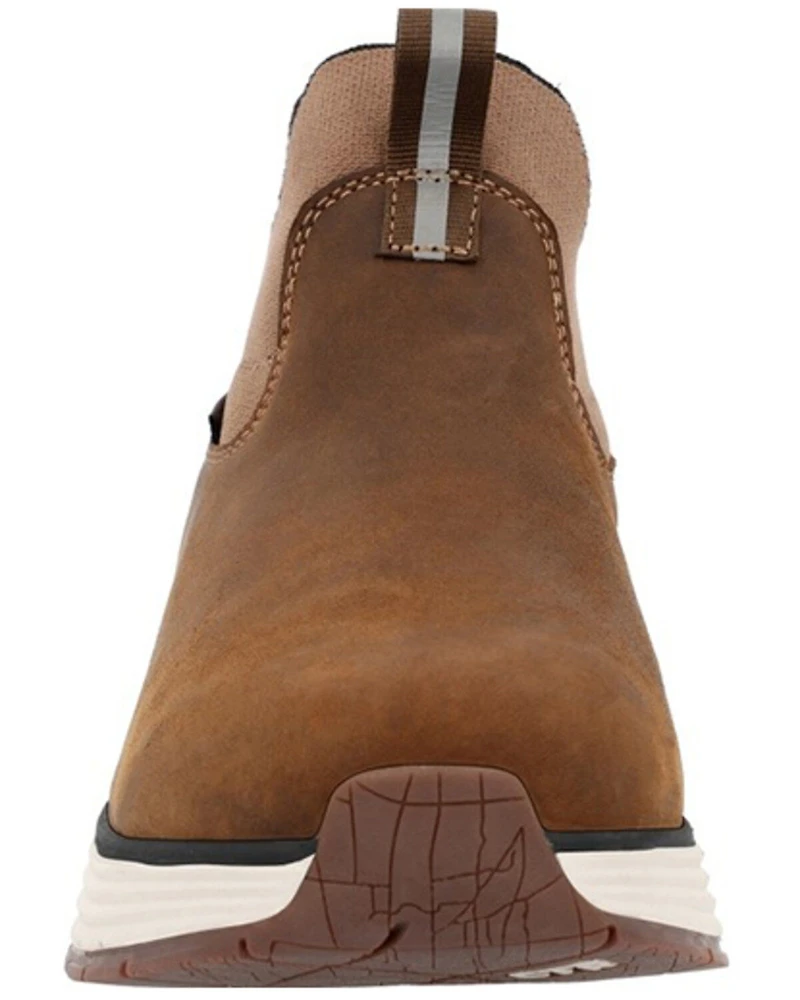 Georgia Boot Men's DuraBlend Sport Chelsea Shoes - Round Toe