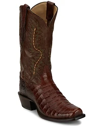 Tony Lama Men's Chasi Exotic Caiman Western Boots - Broad Square Toe