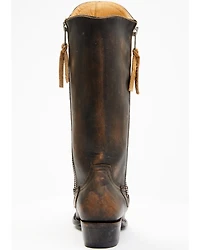 Idyllwind Women's Latigo Side Zip Distressed Tall Western Boot - Snip Toe