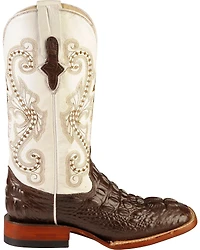Ferrini Women's Hornback Caiman Print Western Boots - Broad Square Toe