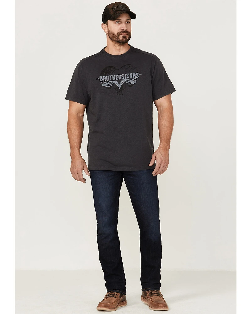 Brothers and Sons Men's Badlands Ram Graphic T-Shirt