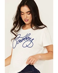 Ariat Women's Cowboy Embroidered Short Sleeve Tee