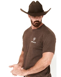 Ariat Men's Outline Logo Short Sleeve Graphic T-Shirt