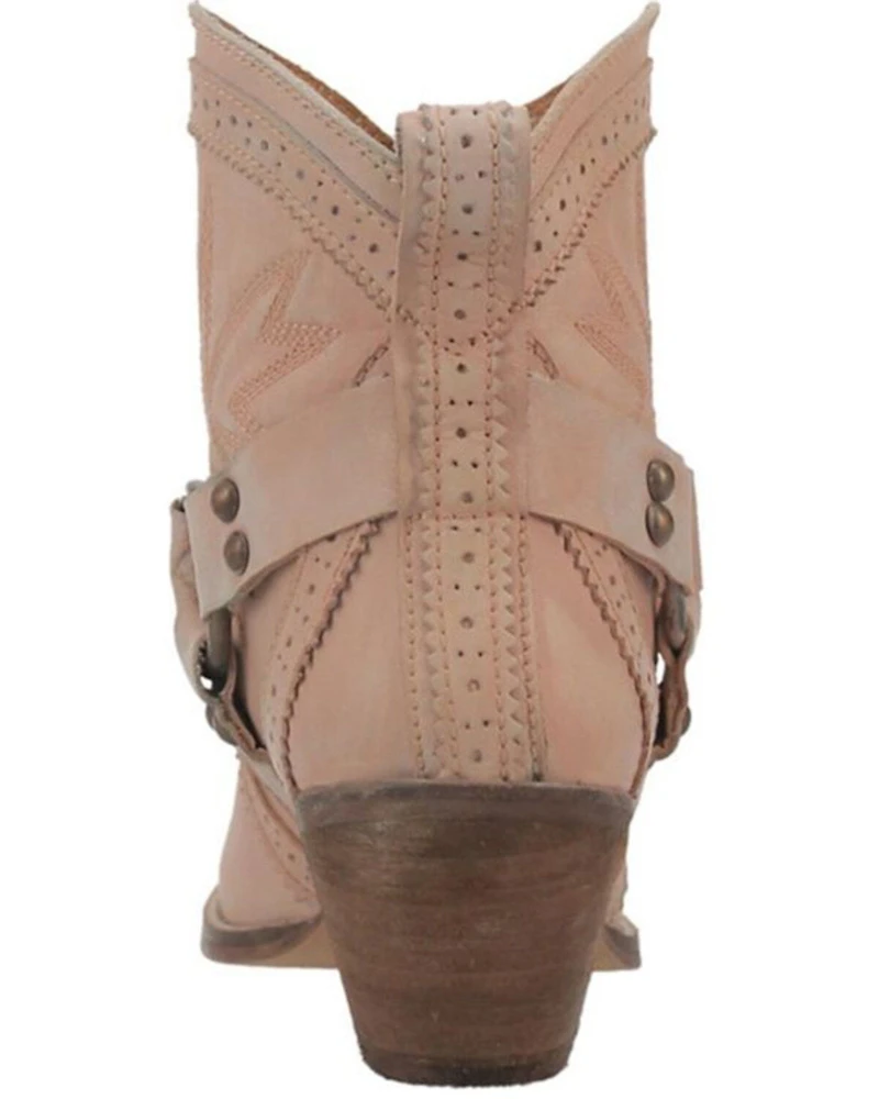 Dingo Women's Gummy Bear Harness Western Fashion Booties - Snip Toe