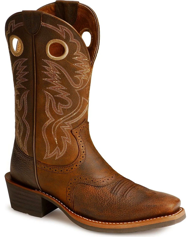 Ariat Men's Heritage Roughstock Performance Western Boots - Square Toe