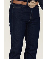 Blue Ranchwear Men's Bucking Wash Bronson Slim Straight Denim Jeans