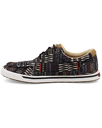 Twisted X Women's Kicks Lace Southwestern Sneaker - Moc Toe