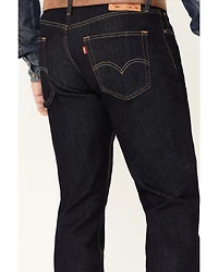 Levi's Men's 514 Cleaner Dark Wash Stretch Regular Straight Leg Jeans
