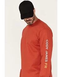 Cody James Men's FR Logo Long Sleeve Work T-Shirt