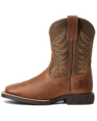 Ariat Boys' Amos Easy Fit Western Boot - Broad Square Toe